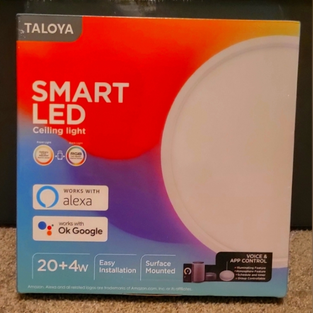 Smart LED light Ceiling light NEW ... never open